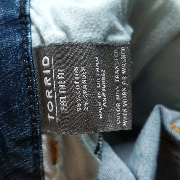 Torrid Vintage Stretch Midrise Slim Boot 18R - Picture 7 of 8